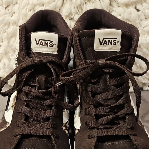 Vans Filmore Hi Brown Plaid Mix High-Tops - Picture 4 of 16